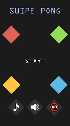 Swipe Pong - Reflect the ball - Screenshot 1