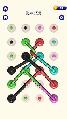 Rope Tangle Color Sort - Screenshot 4
