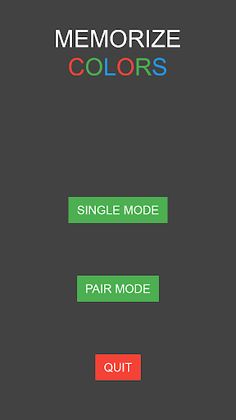 Memorize Colors - Screenshot 1