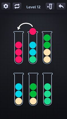 Ball Sort Puzzle Color Sorting - Screenshot 1