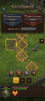 Siege Lords: MMO War Strategy - Screenshot 4