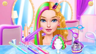 Hair Stylist Nail Salon Games - Screenshot 2