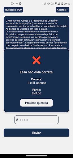 Quiz - FATEPI - Screenshot 3