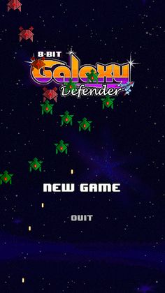 8-Bit Galaxy Defender - Screenshot 2