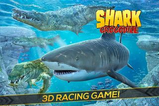 Shark & Crocodile Fight: Run - Screenshot 1
