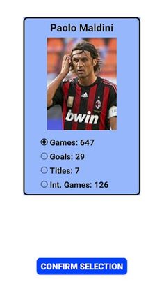 Serie A Card Game - Screenshot 4