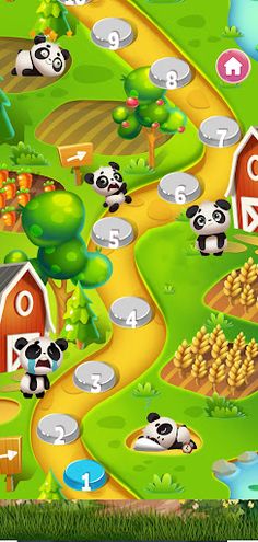 Panda Trek - Match 3! - Screenshot 2