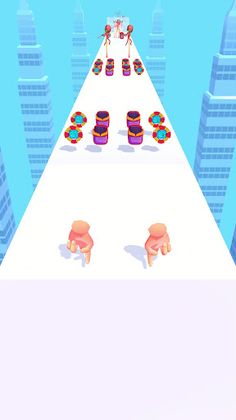 Hand Hero Run - Screenshot 2