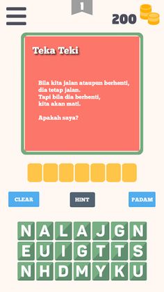 Teka Teki Bahasa Melayu - Screenshot 1