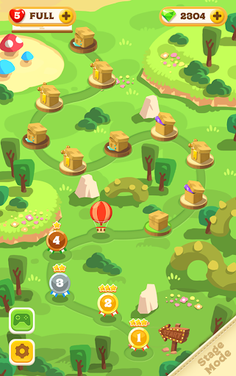 Puzzle BBpang - Screenshot 1