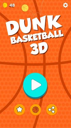 Dunk Basketball 3D - Screenshot 1