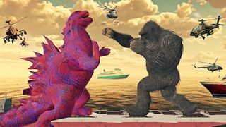 Superhero Kong Vs Mecha Kaiju - Screenshot 1