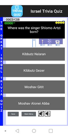 Israel Trivia Quiz - Screenshot 2