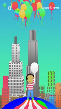 Balloons Man - Screenshot 2