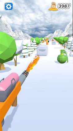 Frozen Ice Cube Melting ASMR - Screenshot 1