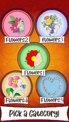 Flowers Coloring Book, Mandala - Screenshot 1