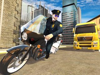 US Police Bike Chase Game - Screenshot 3