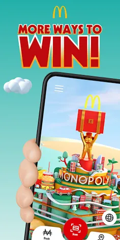 Monopoly at Macca's App NZ - Screenshot 1