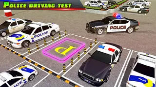 Police Car Park City Highway - Screenshot 1