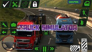 Truck US simulator 3d - Screenshot 1
