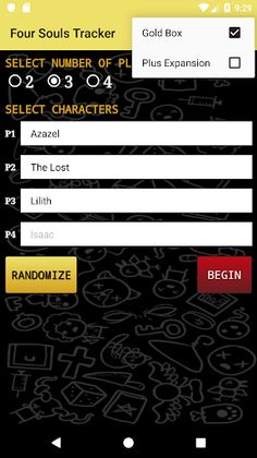 Four Souls Tracker - Screenshot 2
