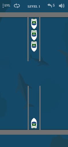 BoatSort: Boat Parking Puzzle - Screenshot 1