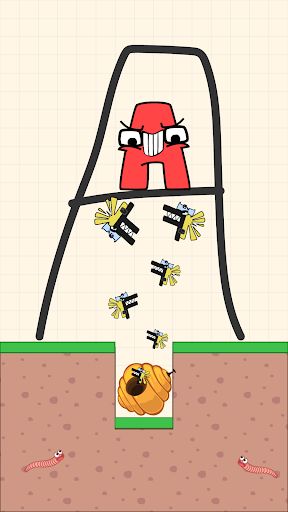 Rescue Alphabet: Draw To Save - Screenshot 2