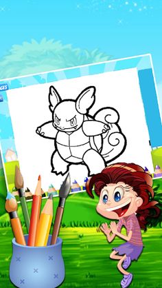 Coloring Book For Pokestar - Screenshot 1