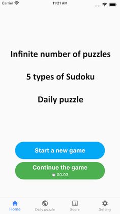 All Sudoku - 5 Variations - Screenshot 1