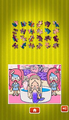 Toca Boca Mermaid Puzzle Game - Screenshot 1