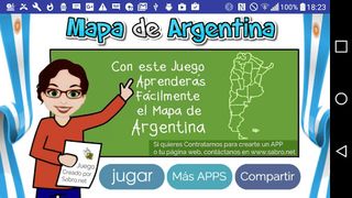 Juego del Mapa de Argentina - Screenshot 1