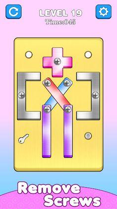 Screw Nuts & Bolts Pin Puzzle - Screenshot 1