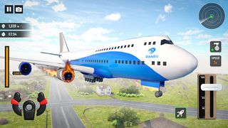 Airplane Simulator 3d Games - Screenshot 2