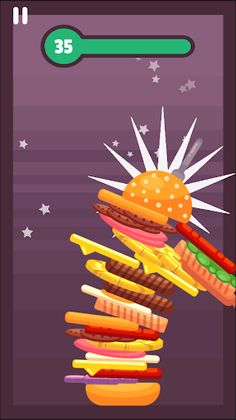 Burger Stacker - Screenshot 1