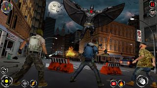 Flying Bat Hero superhero game - Screenshot 3