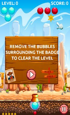 Wild West Bubble Shooter - Screenshot 3