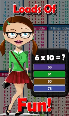 Times Tables Maths Quiz - Screenshot 4