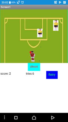 Simple Football Game - Screenshot 1