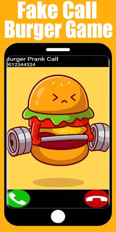 Fake Call Burger Game - Screenshot 4