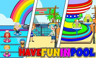 My Vacation Travel PretendTown - Screenshot 2