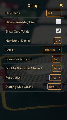 Card Counting Blackjack - Screenshot 4