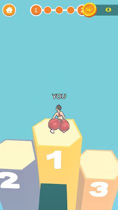 Twerk Race 3D: Belly Running - Screenshot 1