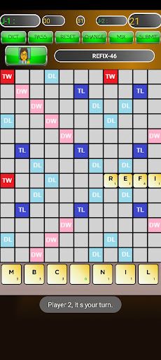 scrabble game - Screenshot 1