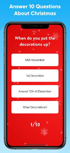 Christmas Quiz Game - Screenshot 1
