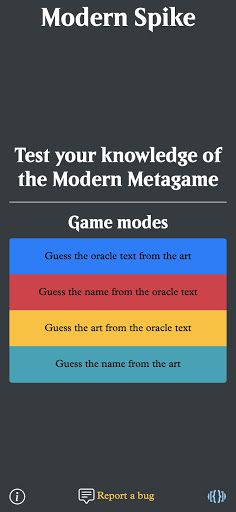 Modern Spike MTG Metagame (Mag - Screenshot 1