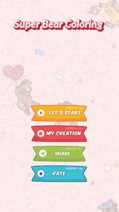 super bear - coloring book - Screenshot 3