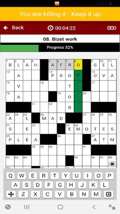 Daily Tournament Crossword - Screenshot 1