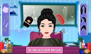 Fashion Braided Girl Hair Spa - Screenshot 2