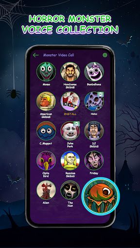 Monster Sounds: Fake call - Screenshot 2