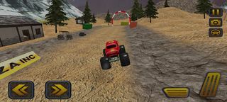 Monster truck race - race 3D - Screenshot 2